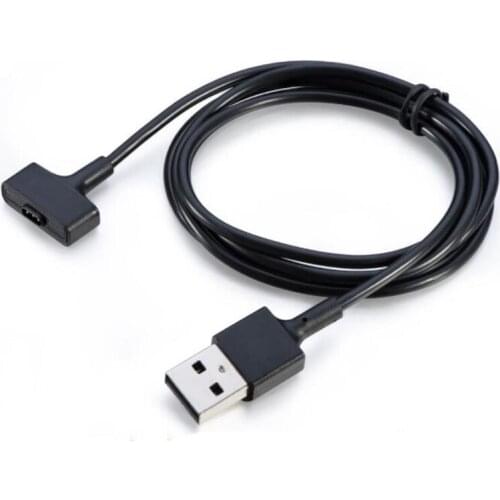 100cm/1M Magnetic Dock Charger Adapter USB Charging Cable Cord Replacement for Fitbit Ionic Smart Watch Smartwatch Accessories