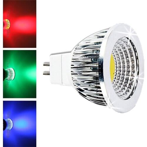 1X Super Bright GU10 9W 12W 15W 220V LED spotlight Bulb Yellow/Red/Green/Blue/Warm/Cool White MR16 12V LED light down light lamp