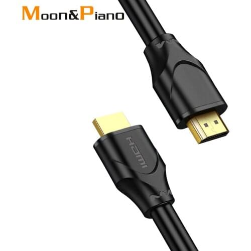 HDMI 2.0 Male to Male Extension Cable 4K HD Quality 3D Visual Laptop Projector PS3 High Speed Data Transmission Adapter Wire