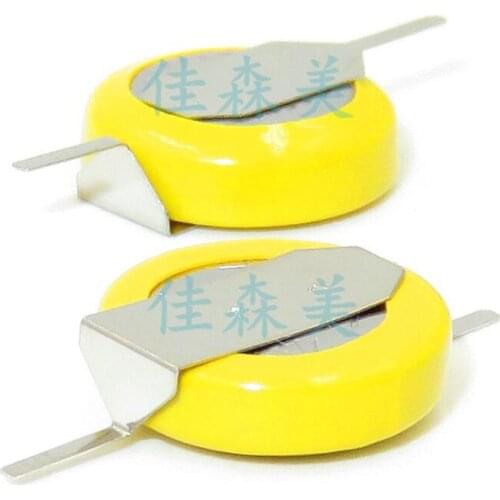 50PCS 3V battery CR927 180 degree flat sticker welding foot button battery welding foot battery CR927 welding foot battery