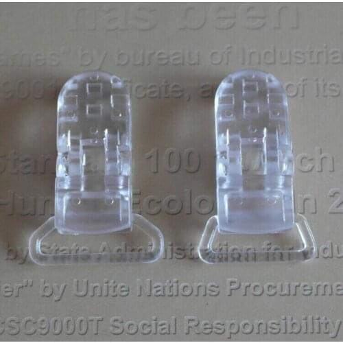 50Pcs Transparent Clear Plastic Pacifier Clip For Pacifier Soother/ Dummy / Nuk / MAM/ Toy Holder /Suspender clips 20 mm / 25 mm