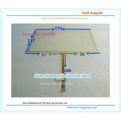 8 Inch DVD Navigation GPS Touch Screen Handwriting Screen Car Audio And Video Learning Machine 193*117 Control Screen