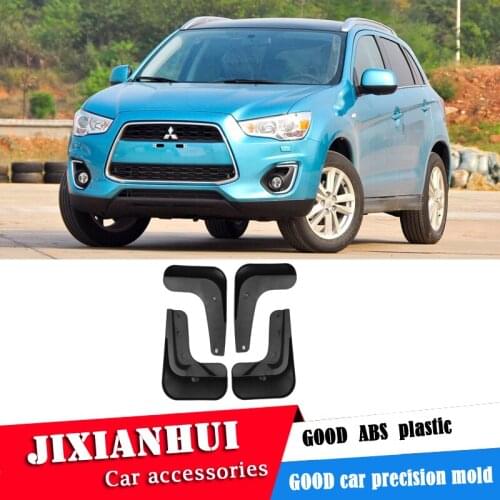 For Mitsubishi AXS 2010-2015 Mudflaps Splash Guards Front With the color and rear Mud Flap Mudguards Fender Modified special