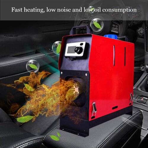 12V Voice Broadcast Ignition Copper Heater 5kw To 1KW Diesel Parking Heater Eberspacher For Trucks Motorhome RV With Lcd Remote