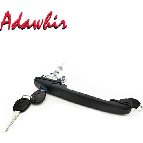 Car Door Handle Key Lock left/Right Driver Side w/Keys For Ford Galaxy VW Polo/Sharan 6N0837207C 6N0837207D