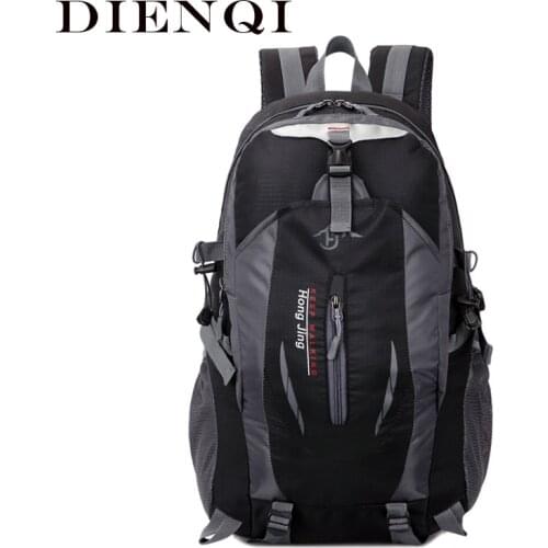 Quality Nylon Waterproof Travel Backpacks Men Climbing Travel Bags Hiking Backpack Outdoor Sport School Bag Men Backpack Women