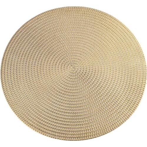 Round Non-slip Insulation Bowl Mat Pad Restaurant Dinning Table Placemat Decor