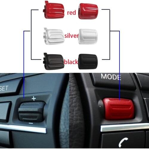 A set for BMW 5 series F10 F18 5 series GT 7 series F02 steering wheel switch multi-functional steering wheel rubber button