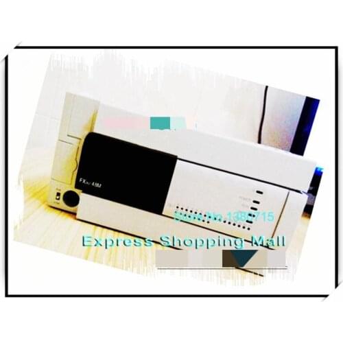 New FX3U-48MT/ES-A PLC Main Unit DI 24 DO 24 Transistor 100 to 240V AC