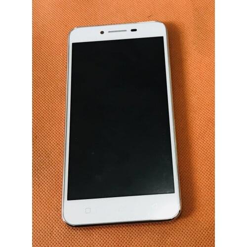 Used Original LCD Display Screen + Touch Screen + Frame for Lenovo k32c36 free shipping
