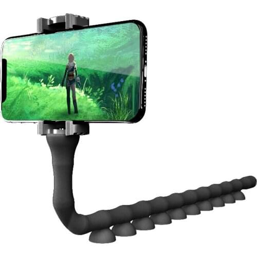 Cute Caterpillar Lazy Bracket Mobile Phone Holder Stand Worm Live Bracket Suction Cup Support Wall Desktop Pillar Holder
