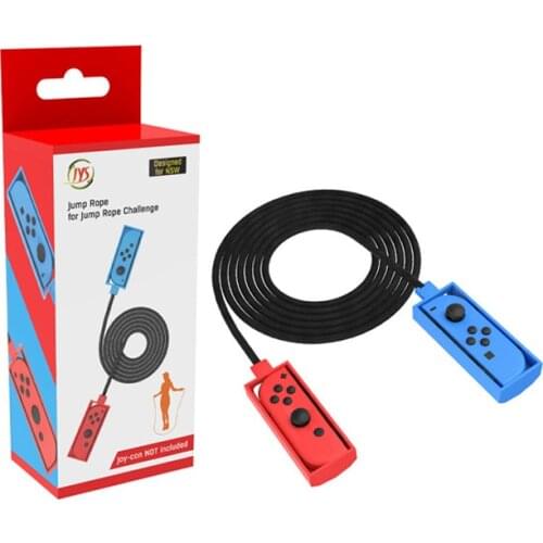 Jump Rope Challenge Game Accessories High Strength Switch Jump Rope For Nintend Switch 3M Skip Rope JoyCon Controller Grips