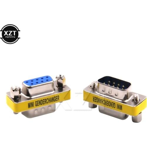 High Quality 9 Pin RS232 DB9 Male to Female Serial Adapter Cable Connector