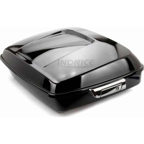 Vivid Black Chopped Tour Pak street glide FLHX Trunk pack For harley Touring Electra glide 2014-2018
