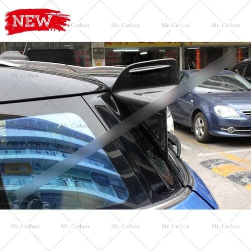 REAR WING FOR MINI R60 COUNTRYMAN GP STYLE CARBON FIBER GLASS SPOILER TRIM BODY KIT TUNING PART FOR R60 FRP ROOF LIP RACING