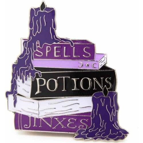 Witchcraft and wizardry Enamel Pin