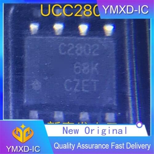 10Pcs/Lot New Original Imported Ucc2802d Ucc2808 SMD Sop8 PWM Control Chip