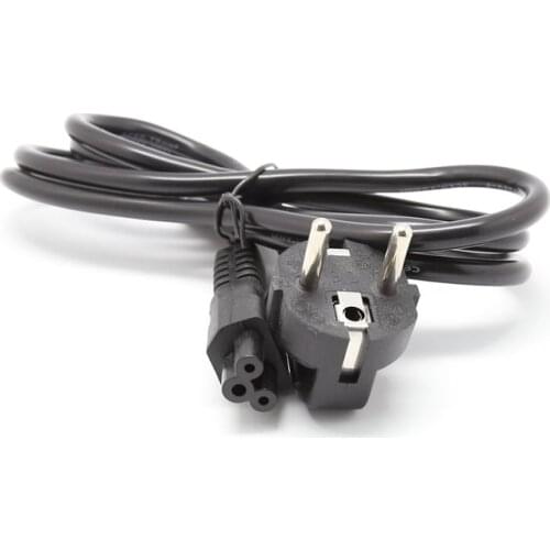 10pcs Power Cord 3Pin Prong Plug to IEC-C7 IEC-C5 AC Figure 8 Monito European
