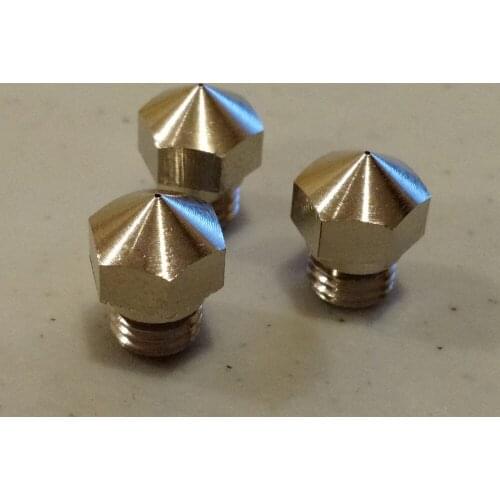 2pcs MK10 ULTRA HIGH LUBRICITY Upgrade Nozzle for FlashForge Creator Pro .4mm