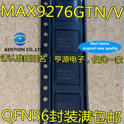 5Pcs MAX9276GTN MAX9276GTN/V MAX9276 QFN56 Deserializer chip in stock 100% new and original