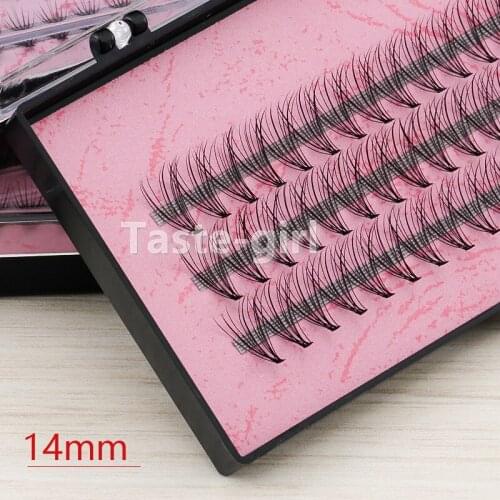 8MM 10MM 12MM 14MM natural long 3d individual false eyelashes extension fake eye lashes profissional makeup supplies tool