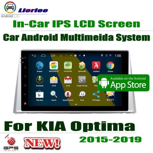 Carplayer Android System Core A53 PX5 10.1" HD IPS LCD Screen For Kia Optima 2015-2019 Radio Player GPS Navi Multimedia