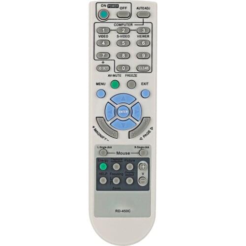 Remote control suitable for nec projector M260W M260X M300W M300WS M300X M300XS NP-M260W NP-M260X NP-M300W NP-M300X P350W P350X