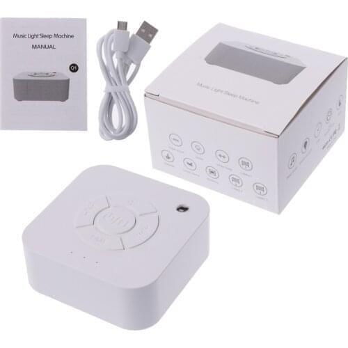 White Noise Machine USB Rechargeable Timed Shutdown Sleep Sound Machine For Sleeping & Relaxation For Baby Adult Office Travel