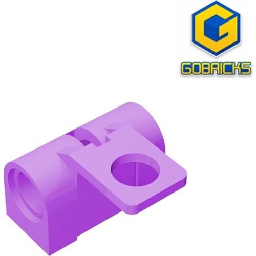 Gobricks GDS-1182 Minifigure Backpack with Horizontal Pin Holes and Neck Bracket compatible 15406