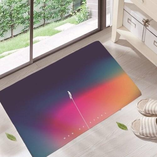 Cyber-Punk Fantastic Future World Floor Mats Living Rooms Anti-slip Carpet for Bedroom Kitchen Bathroom Welcome Mats Front Door