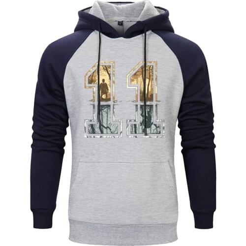 No.11 Raglan Hoody For Mens K-pop Streetwear Sweatshirt Hoodie Leisure New Arrival Clothing 2020 Comfortable Moletom Masculino