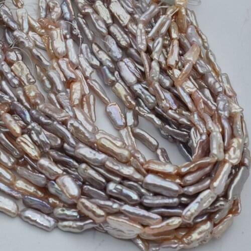 Natural 8-18mm Freshwater Pearl Baroque Pearl Irregular Beads For Jewelry Making 15" Strand DIY Accessorries Bead For Women