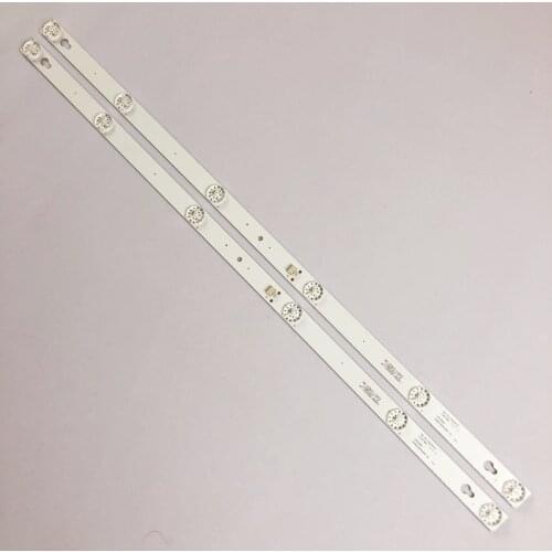 New 2pcs/set 6LED(6V) 560mm LED Backlight Strip for L32P1A 4C-LB3206-HR03J HR01J 32D2900 32HR330M06A5 V5