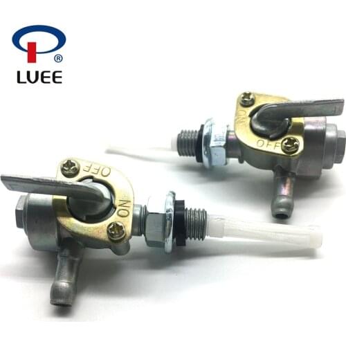 LVEE Fuelcock On/Off Valve Switch Petcock 2-3KW for Generator ET168 1/4" Hose Tap Engine Fuel Tank
