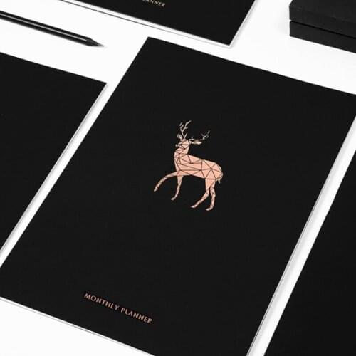 2021 Planner Notebook Journals Organizer 365 Days Plan Note Book Weekly Monthly Schedule Notepad Stationery School Supplies