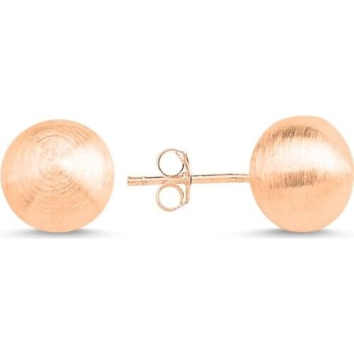 Silverlina Silver 10mm Broseli Ball Earrings