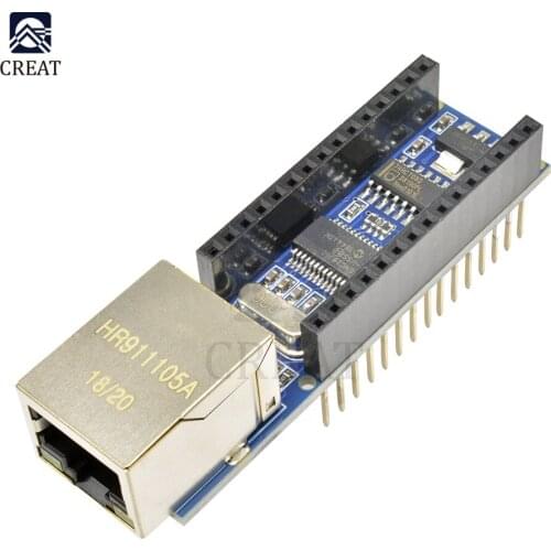 Shield Board For Arduino Nano v3.0 Mini ENC28J60 Microchip HR911105A Webserver module Ethernet Shield Board