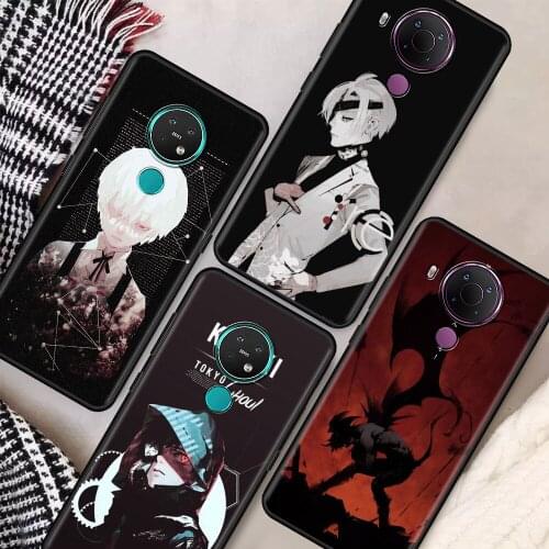 Tokyo Ghoul Trendy Anime Kaneki Phone Case for Nokia 5.4 7.2 3.4 5.3 2.3 3.2 8.3 5G 2.4 2.2 4.2 1.3 1.4 C20 G20 X20 Cover Coque