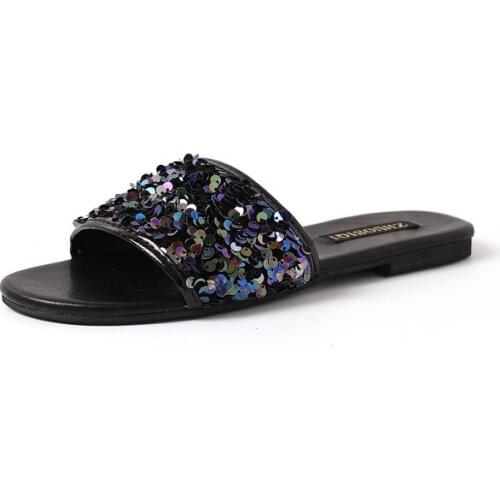 Slippers women Summer Fashion lady slipper Outdoor 2019 New Flat with Beach Shoes Woman Slippers Ladies Slides