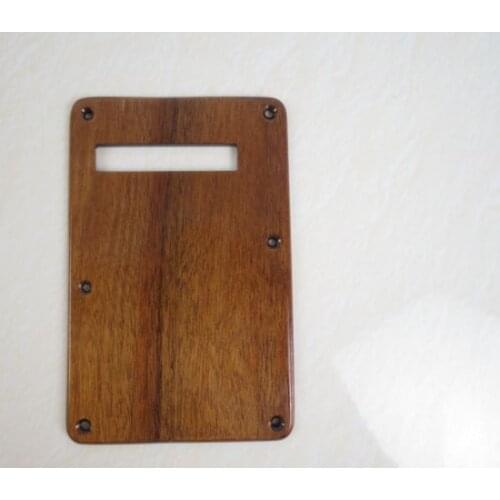 1pcs Hand-made mahogany Tremolo Cover for Guitar #3432