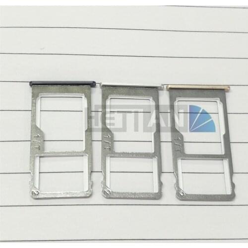 10pcs New SIM Card Slot Holder Micro SD Card Slot Tray Socket Adapter Replacement Parts for Meizu M3E Meilan M3 E