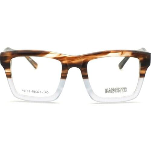 2021 Retro Flower Gradient Glasses Frames Men Women Trendy Comfortable High Quality Optical Glasses Square Elegant Eyeglasses