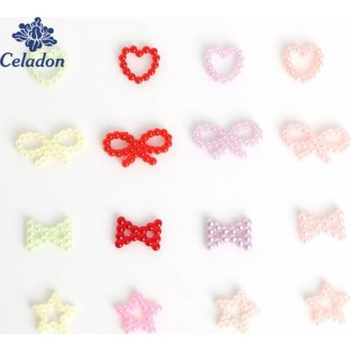 Multi Option Resin Imitation Pearls Half Round Flatback Grament Bead for Jewelry Cloth Accessories Craft Making