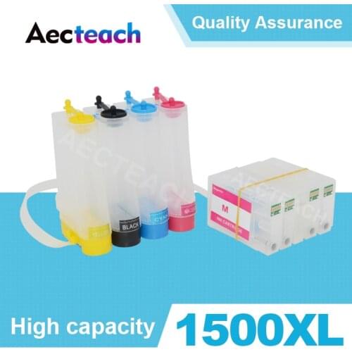 Aecteach Printer Ciss Ink System For Canon PGI 1500 MAXIFY MB2050 MB2150 MB2350 MB2750 Printer Cartridge
