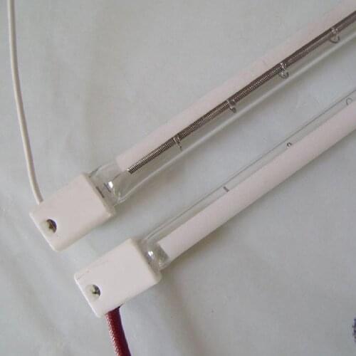 Red tube infrared halogen heat lamp infrared quartz tube