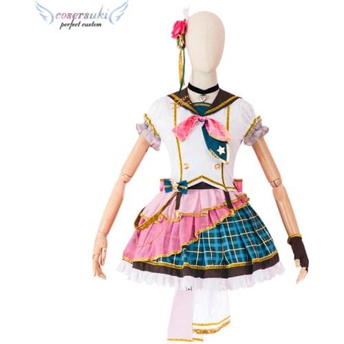 Love Live! Nijigasaki High School Idol Club!Yuki Setsuna/Nakagawa Nana Cosplay Carnaval Costume Halloween Christmas Costume