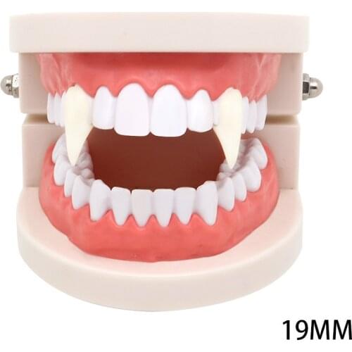4 size Vampire Teeth Fangs Dentures Props Halloween Costume Props Party Favors Holiday DIY Decorations Horror Adult For Kids