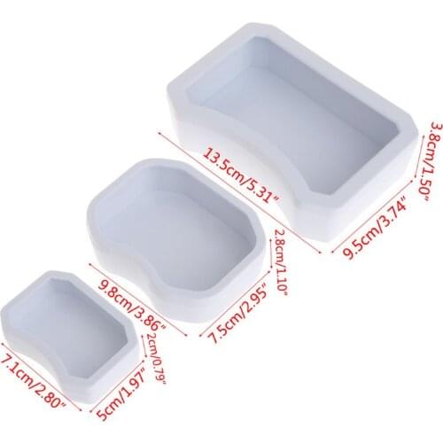 2021 New Reptile Feeder Water Food Feeding Plastic Bowl 3 Size Turtle Lizard Snake Basin