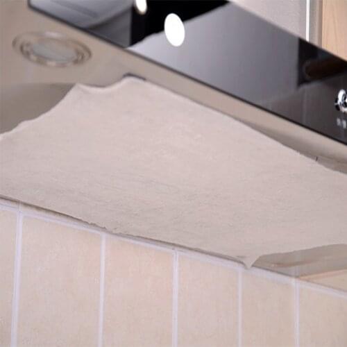 Kitchen Oil Filter Paper Non-woven Absorbing Paper Anti Oil Cotton Filters Cooker Range Hood Extractor Fan Filter