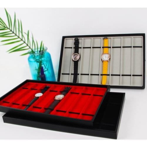 Necklace Bracelet Watch Band Jewelry Display Organizer Tray Holder